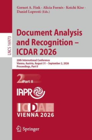 Buch Document Analysis and Recognition - ICDAR 2026 Robert Sablatnig