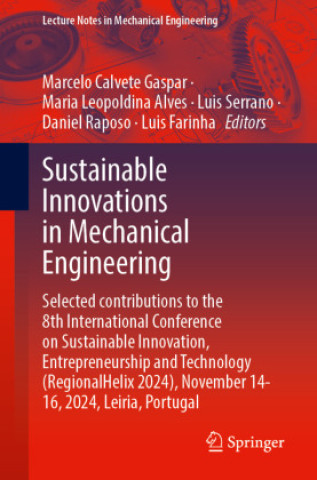Buch Sustainable Innovations in Mechanical Engineering Marcelo Calvete Gaspar