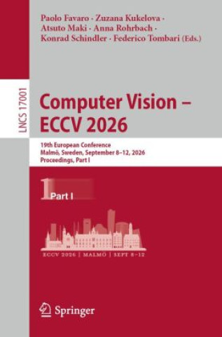 Book Computer Vision - ECCV 2026 Paolo Favaro