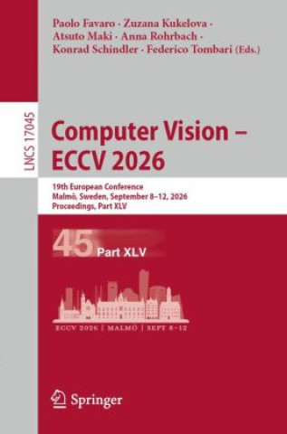 Buch Computer Vision - ECCV 2026 Paolo Favaro