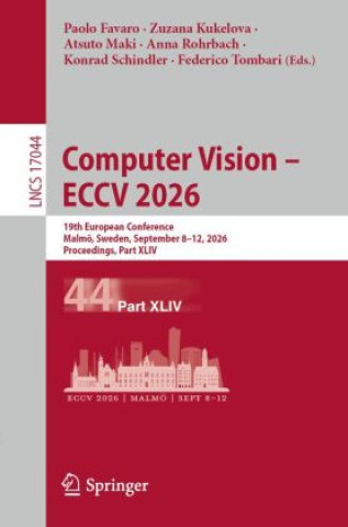 Buch Computer Vision - ECCV 2026 Paolo Favaro