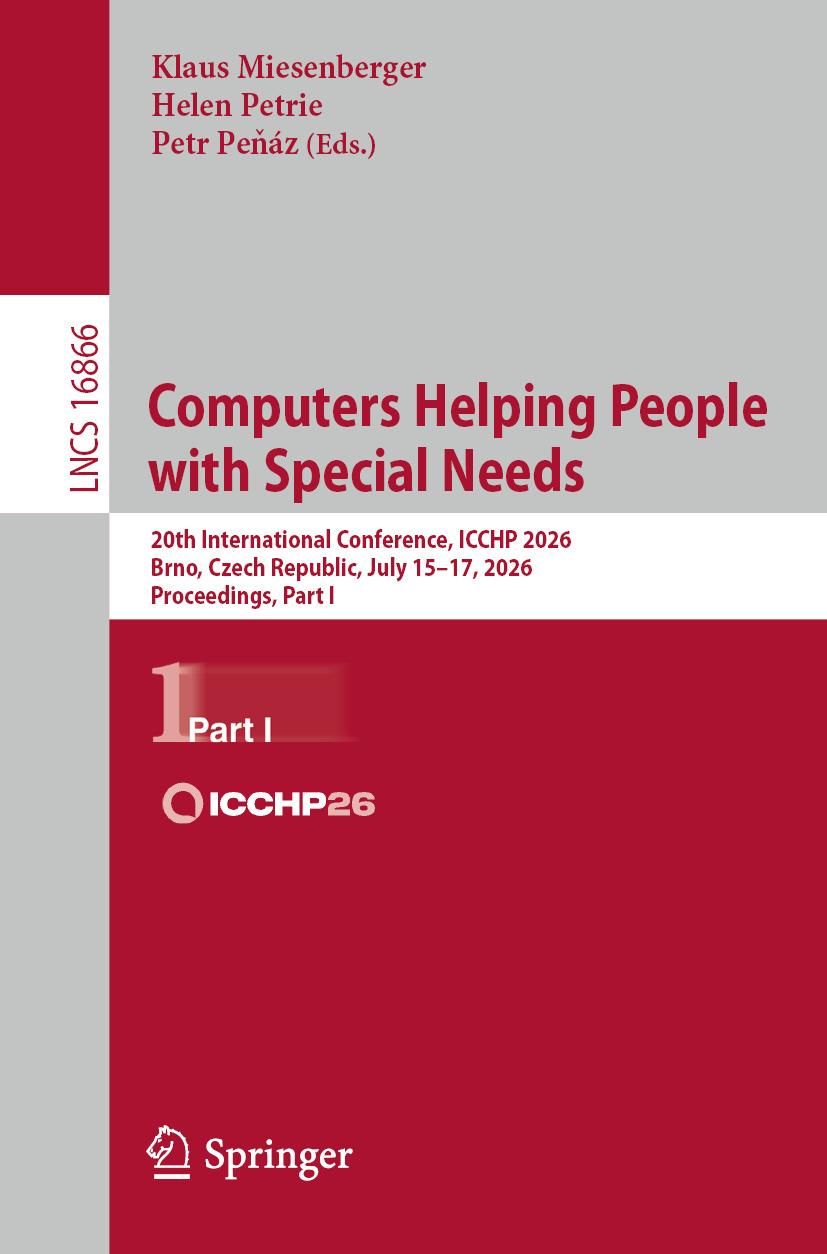 E-Book Computers Helping People with Special Needs Klaus Miesenberger