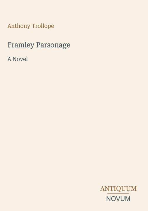 Book Framley Parsonage 