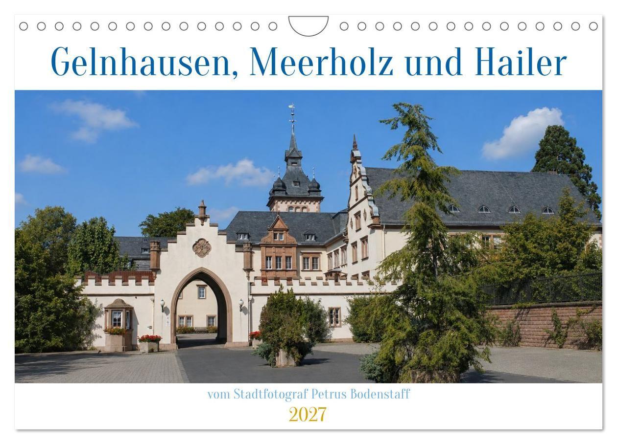 Kalender/Terminbuch Gelnhausen Meerholz und Hailer (Wandkalender 2027 DIN A4 quer), CALVENDO Monatskalender Calvendo