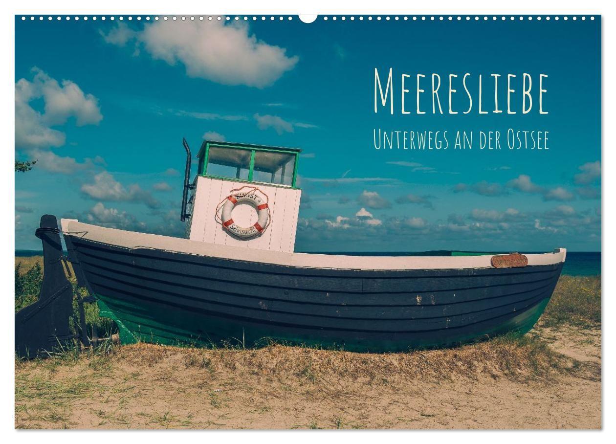Kalendár/Diár Meeresliebe. Unterwegs an der Ostsee (Wandkalender 2027 DIN A2 quer), CALVENDO Monatskalender Calvendo