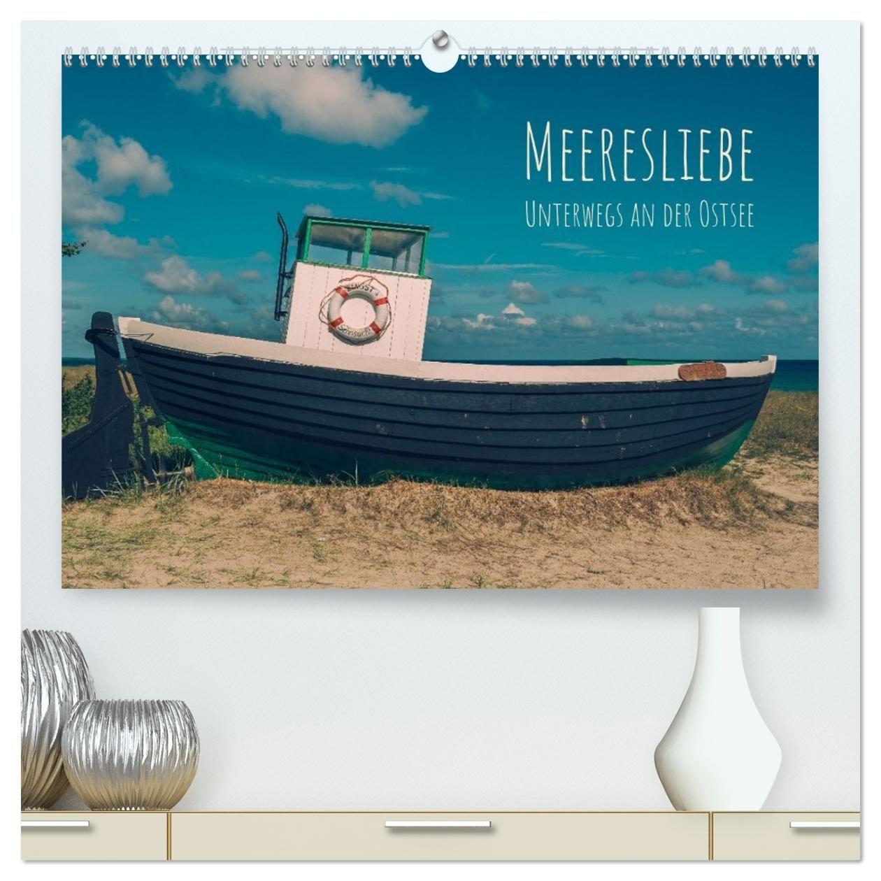 Kalender/agenda Meeresliebe. Unterwegs an der Ostsee (hochwertiger Premium Wandkalender 2027 DIN A2 quer), Kunstdruck in Hochglanz Calvendo