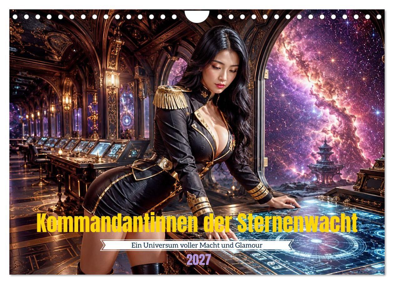 Kalender/Terminbuch Kommandantinnen der Sternenwacht (Wandkalender 2027 DIN A4 quer), CALVENDO Monatskalender Calvendo