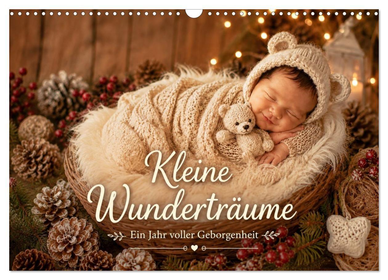 Kalendář/Diář Kleine Wunderträume (Wandkalender 2027 DIN A3 quer), CALVENDO Monatskalender Calvendo