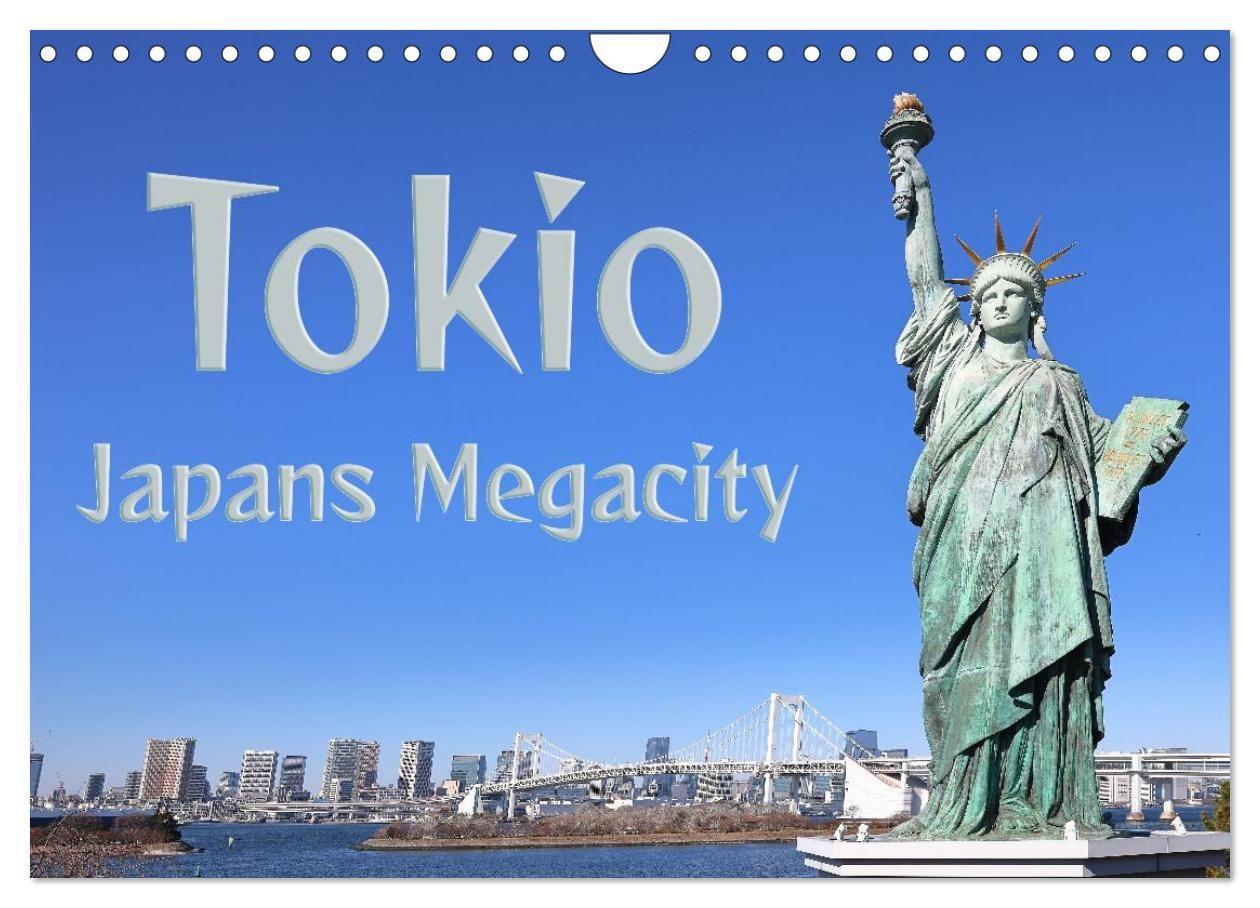Kalendár/Diár Tokio - Japans Megacity (Wandkalender 2027 DIN A4 quer), CALVENDO Monatskalender Calvendo
