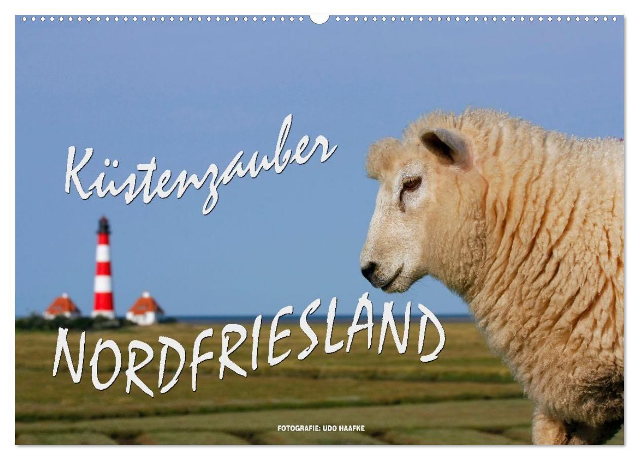Kalendář/Diář Küstenzauber Nordfriesland (Wandkalender 2027 DIN A2 quer), CALVENDO Monatskalender Calvendo