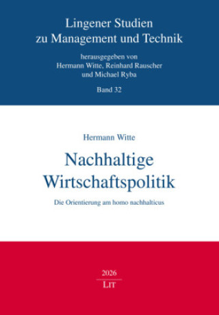 Książka Nachhaltige Wirtschaftspolitik Hermann Witte