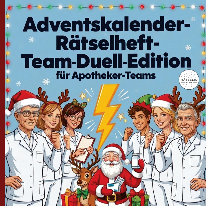 Carte Adventskalender-Rätselheft Rätselio Media