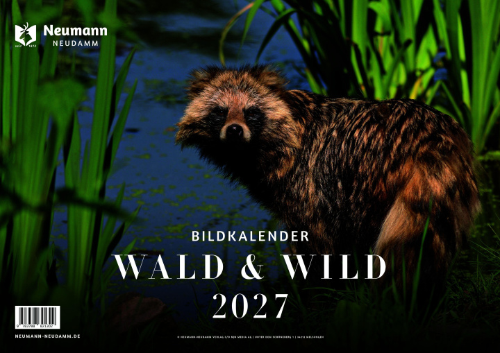 Naptár/Határidőnapló Wald & Wild 2027 - Themenkalender 