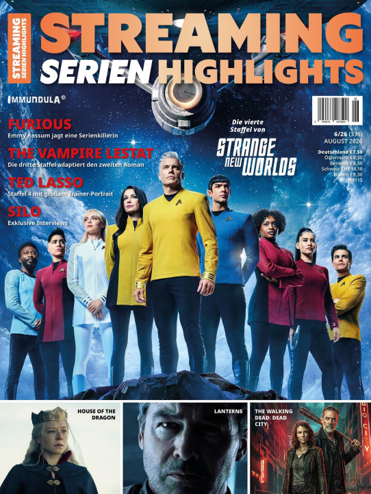 Knjiga STREAMING SERIEN HIGHLIGHTS. Ausgabe August 2026 (#335) Peter Osteried