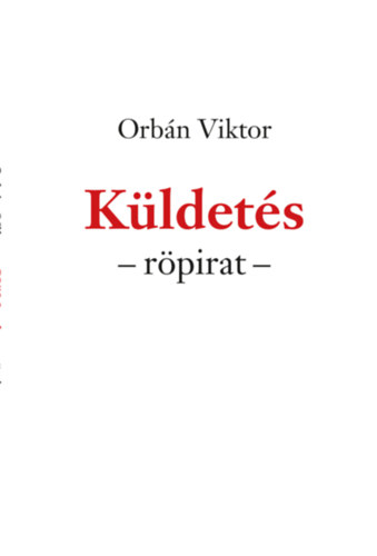 Kniha Küldetés Orbán Viktor