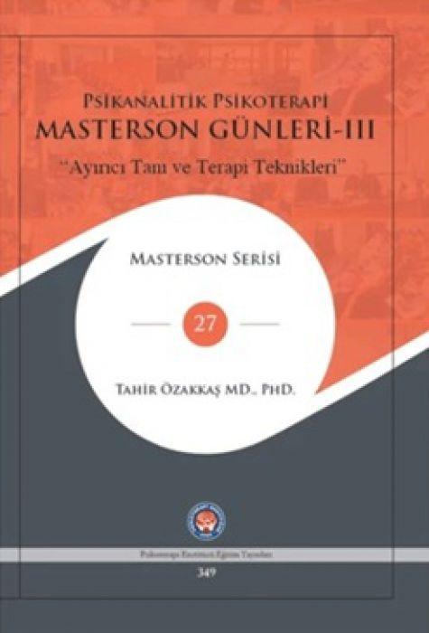 Boek Psikanalitik Psikoterapi Masterson Günleri 3 - Ayirici Tani ve Terapi Teknikleri 