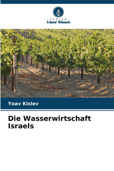 Carte Die Wasserwirtschaft Israels 