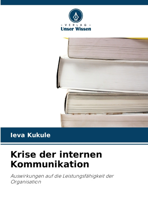 Książka Krise der internen Kommunikation Ieva Kukule