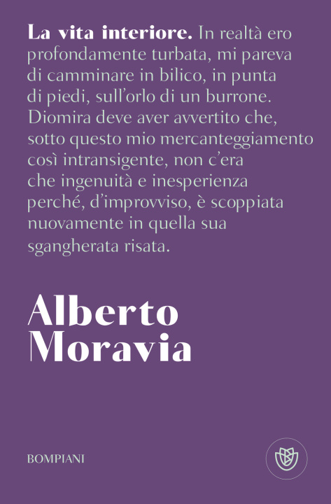 Książka vita interiore Alberto Moravia