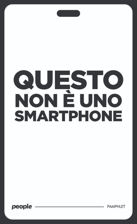 Livro Questo non è uno smartphone 