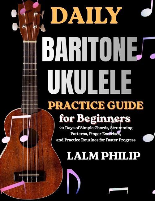 Książka Daily Baritone Ukulele Exercises for Beginners 