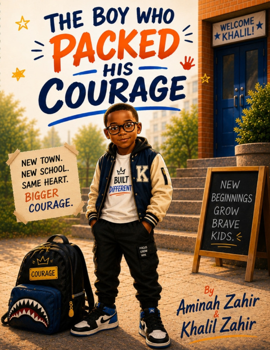 Libro Khalil, The boy who packed his courage Khalil Zahir
