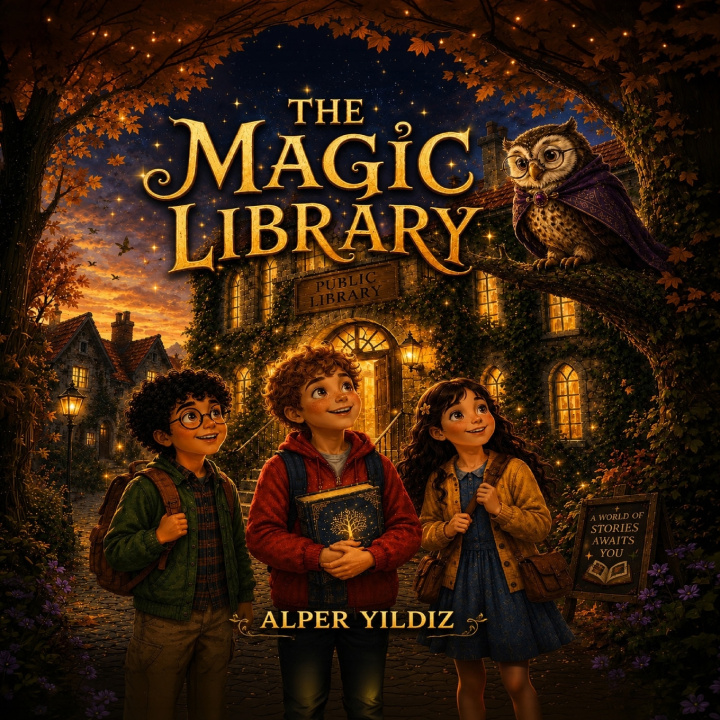 Boek THE MAGIC LIBRARY Alper YILDIZ