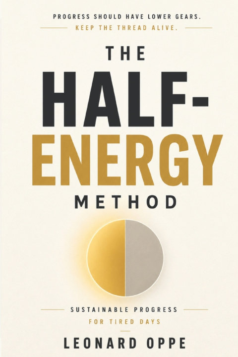 Книга The Half-Energy Method Leonard Oppe