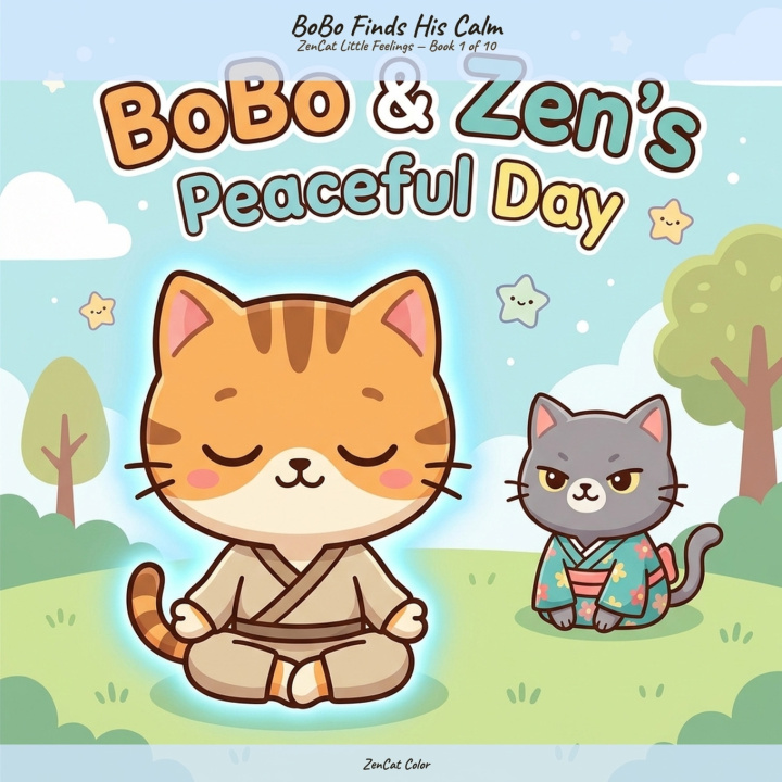 Książka BoBo Finds His Calm ZenCat Color