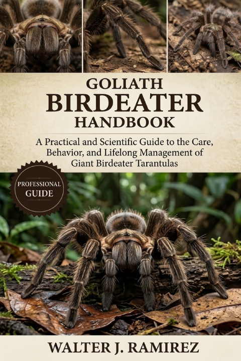 Książka GOLIATH BIRDEATER HANDBOOK WALTER J. RAMIREZ
