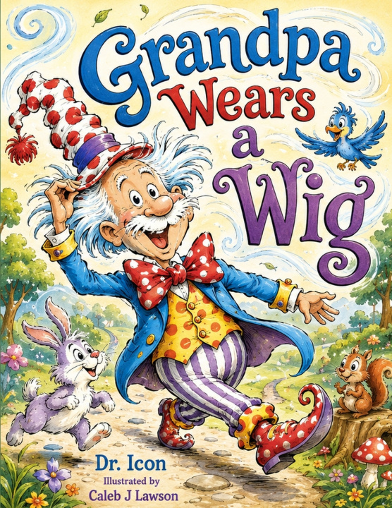 Knjiga Grandpa Wears a Wig Caleb J Lawson