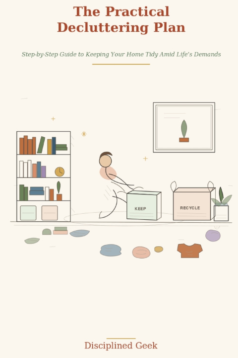 Βιβλίο A Practical Decluttering Plan Diciplined Geek
