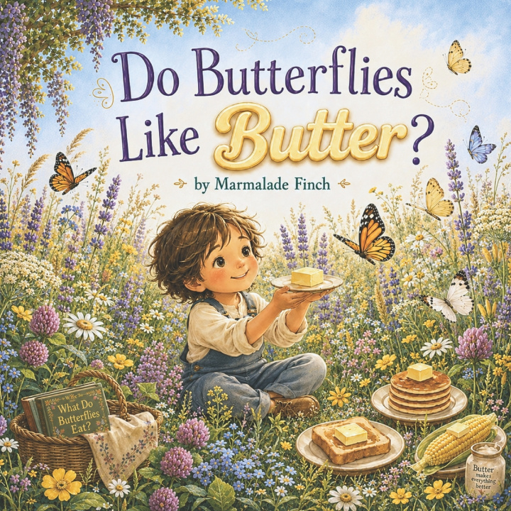 Book Do Butterflies Like Butter? Marmalade Finch