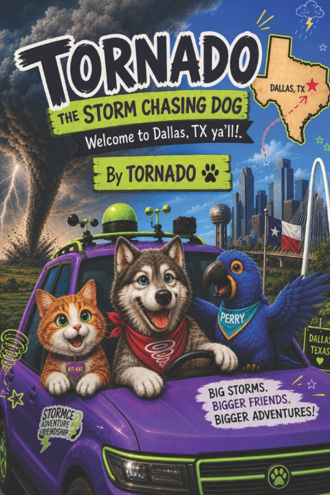 Kniha Tornado, the storm chasing dog Tornado the Storm Chasing Dog