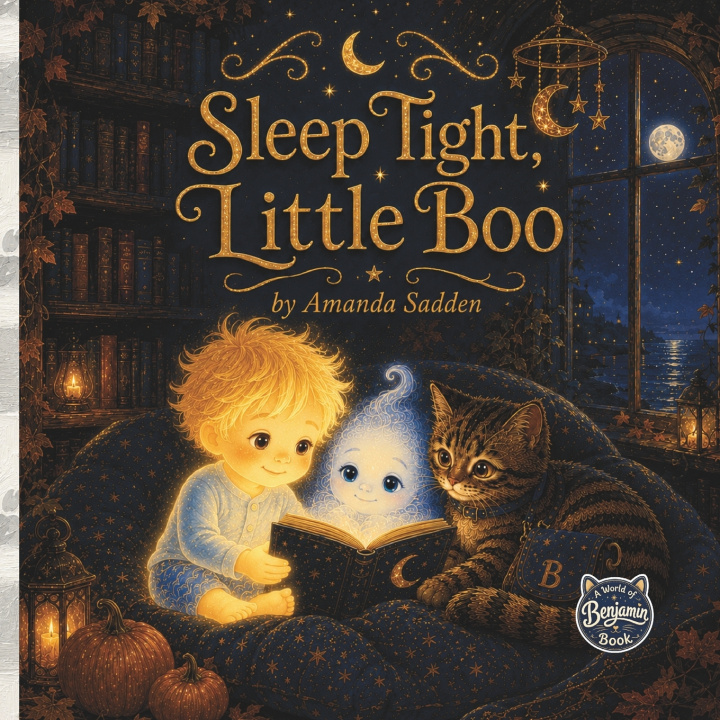 Książka Sleep Tight, Little Boo Amanda Sadden