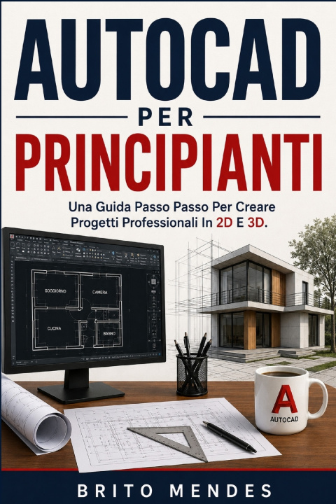 Книга AUTOCAD PER PRINCIPIANT BRITO MENDES