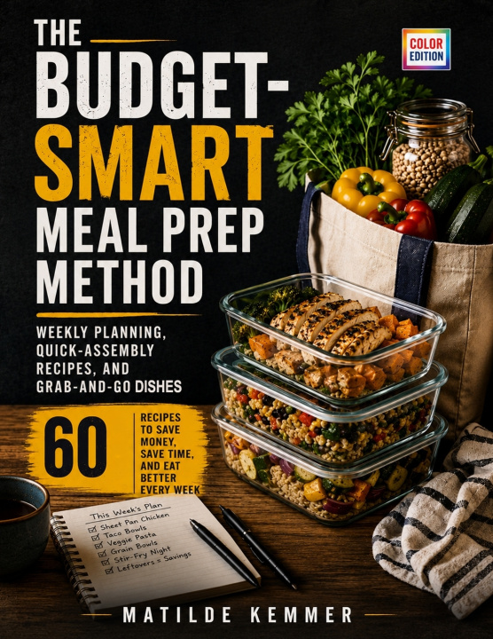 Kniha The Budget-Smart Meal Prep Method Matilde Kemmer
