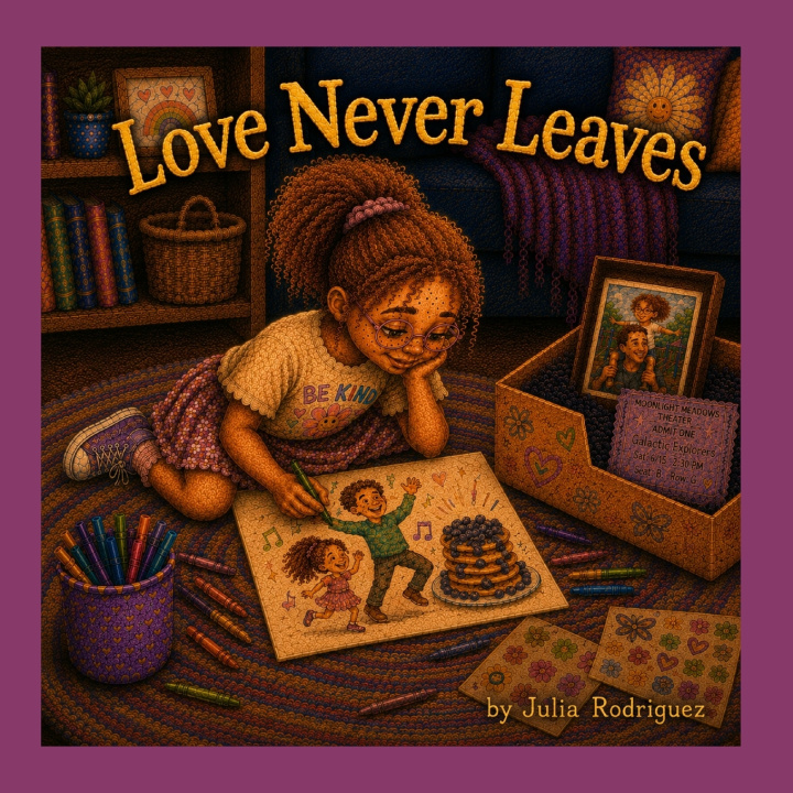 Libro Love Never Leaves Julia Rodriguez