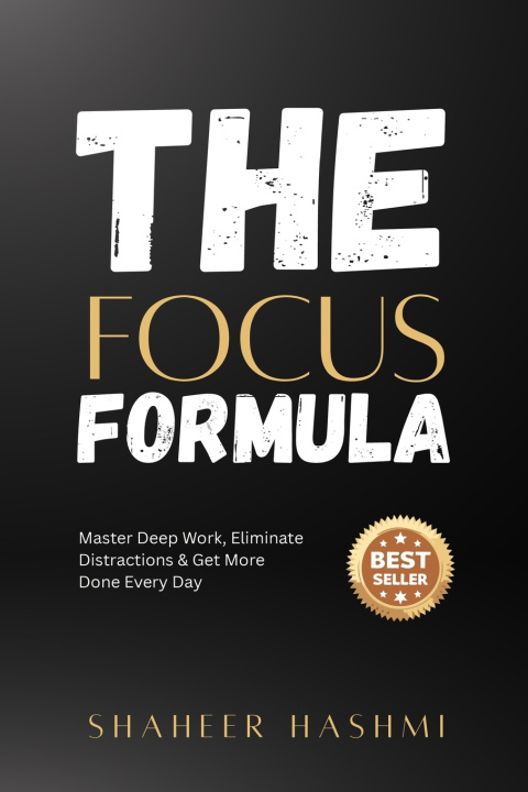Kniha The Focus Formula Shaheer Hashmi