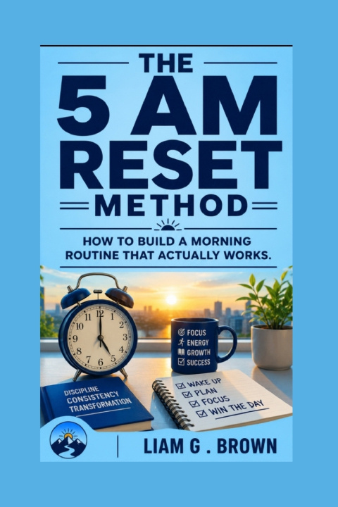 Kniha The 5 AM Reset Method Liam G. Brown
