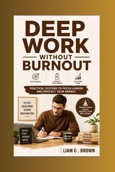Βιβλίο Deep Work Without Burnout Liam G. Brown
