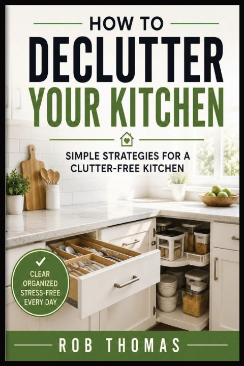 Boek How to Declutter Your Kitchen RobThomas Studio
