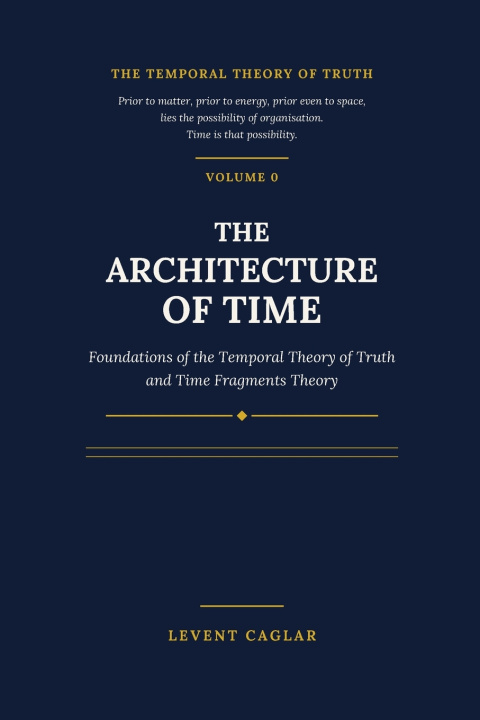 Livro THE ARCHITECTURE OF TIME Levent Caglar