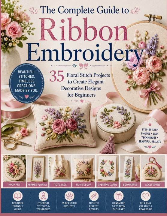 Buch The Complete Guide to Ribbon Embroidery Chiara Filato