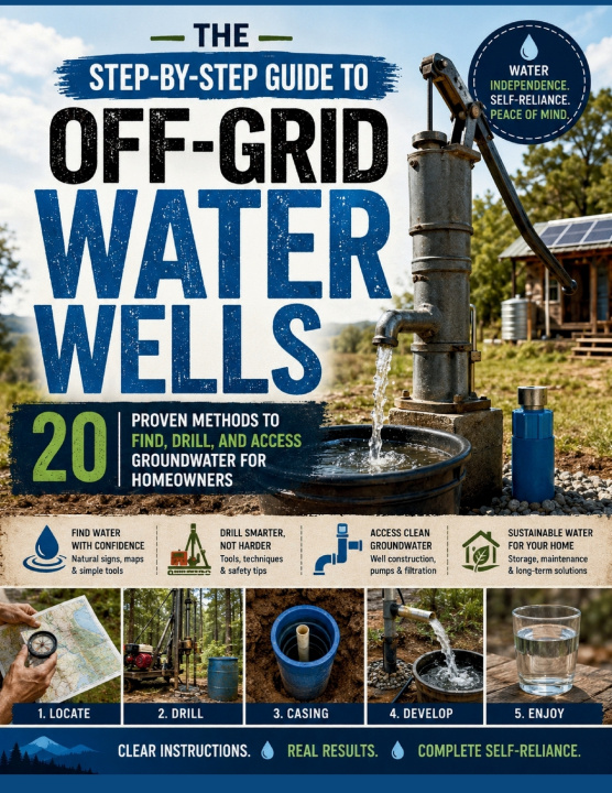 Libro The Step-by-Step Guide to Off-Grid Water Wells Chiara Filato