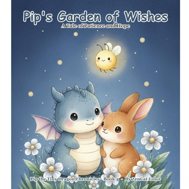 Boek Pip's Garden of Wishes ZenCat Color