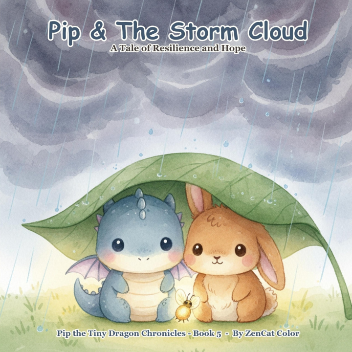 Kniha Pip & The Storm Cloud ZenCat Color