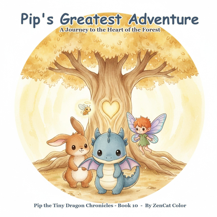 Livro Pip's Greatest Adventure ZenCat Color