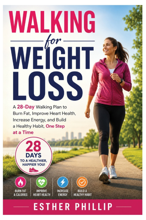 Livro Walking for Weight Loss Esther Phillip