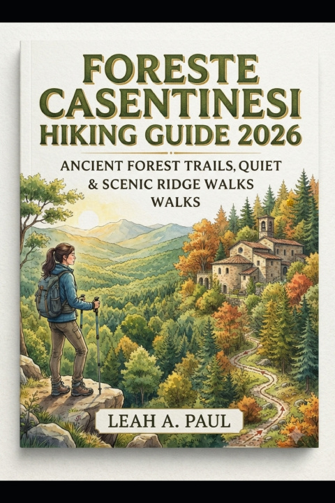 Kniha FORESTE CASENTINESI HIKING GUIDE 2026 LEAH A. PAUL